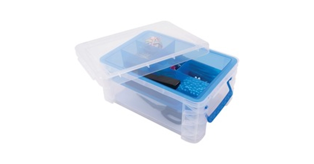 Made In USA | Super Stacker Divided Supply Box - 14.3