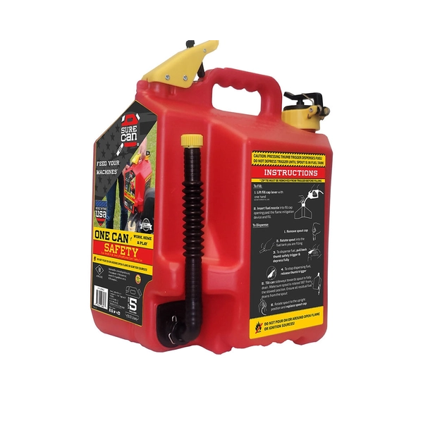 SureCan 5 Gallon Type II Safety Gas Can