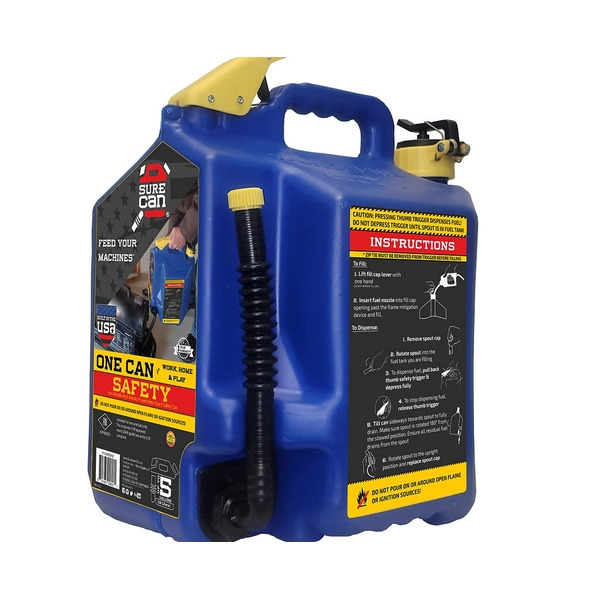 SureCan 5 Gallon Type II Safety Kerosene Can