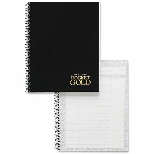 TOPS Gold Wirebound Project Planner - 6 3/4" x 8 1/2" - 1 Each