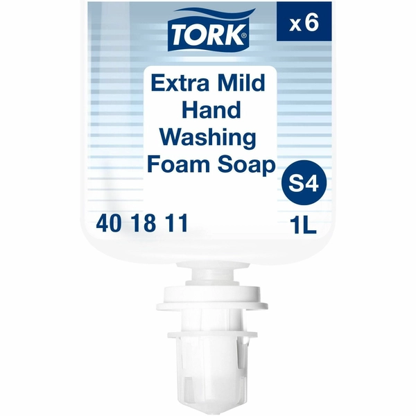 TORK Extra Mild Foam Soap - 1.06 qt - Fragrance-free - 6 Carton