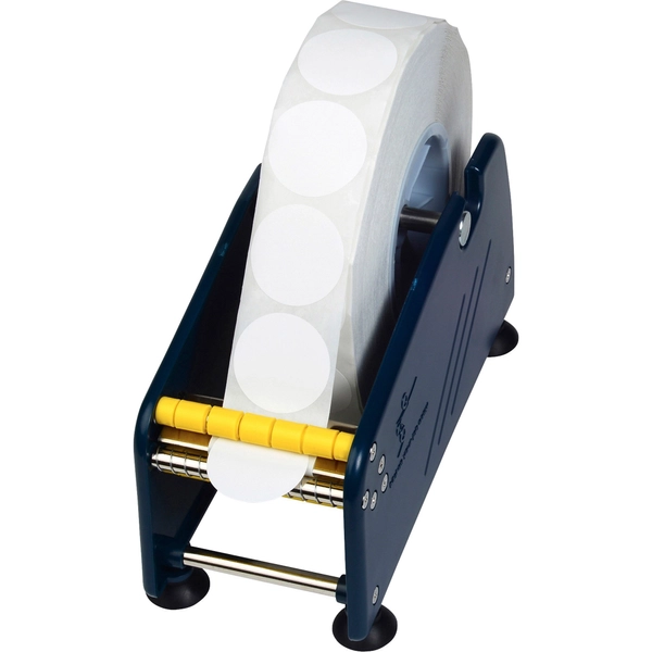Tatco 1.5" White Adhesive Mailing Seals - 3000/Roll
