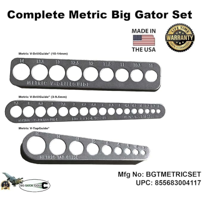 The Complete Metric Big Gator Set