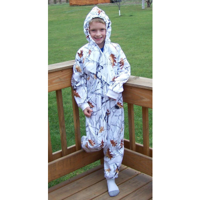 The "Huntsie" Fleece Jumpsuit for Child