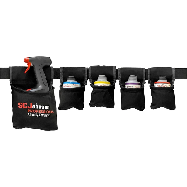 TruShot 2.0 Mobile Dispensing Belt - Adjustable - 2" x 49" - Black - Nylon/Cotton - 1 Each