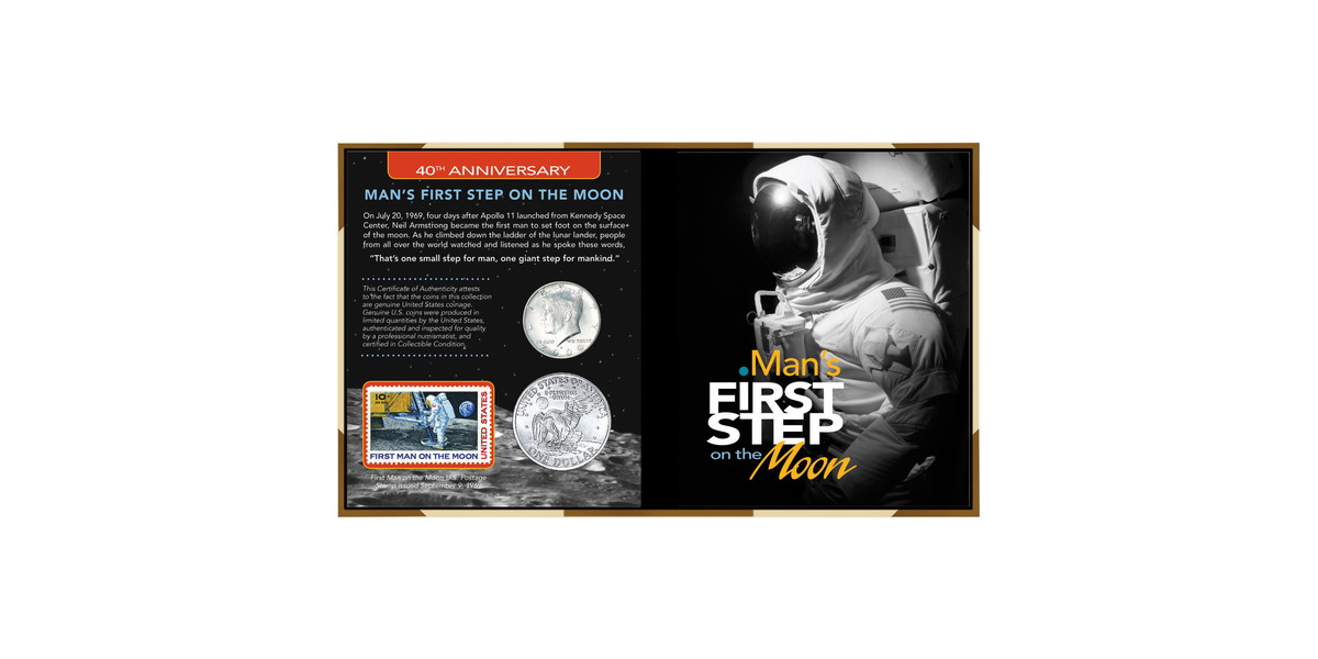Made In USA | 40th Anniversary Man's First Step on the Moon