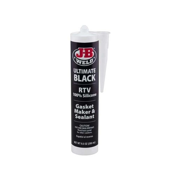 Ultimate Black RTV Gasket Maker, 9.5 oz Cartridge