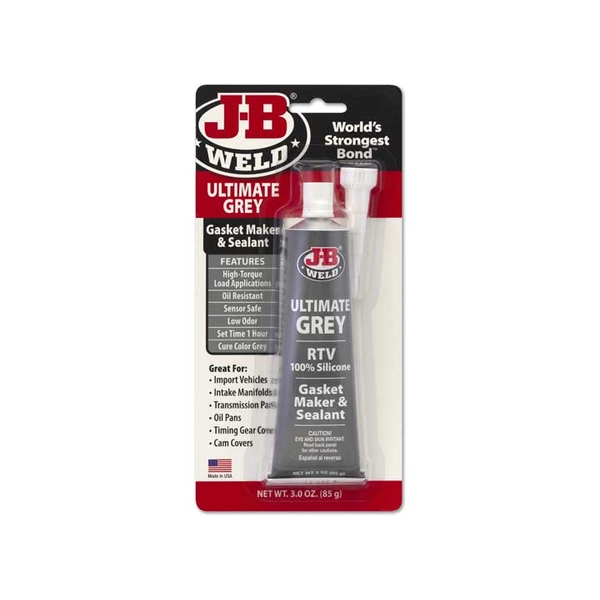 Ultimate Grey RTV Gasket Maker & Sealant, 3 oz