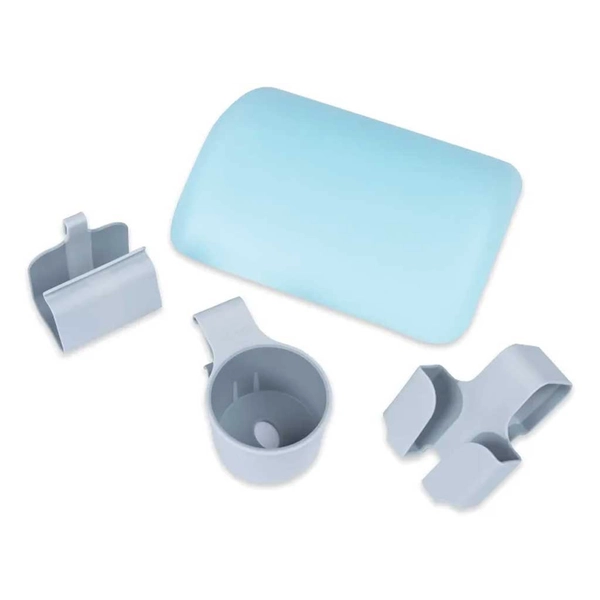 Vero Pool Accessories Set, Pillow Cup Phone Holder Blue
