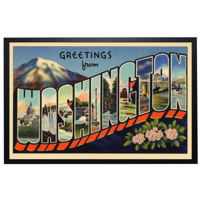 Washington State Postcard