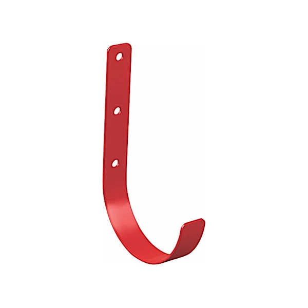 Large Red Steel Storage Hook, 5-inch Diameter