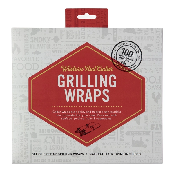 Wood Grilling Wrap 8pk