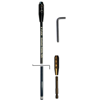 X FLEX Installer Drill Bit Extension and Adaptor