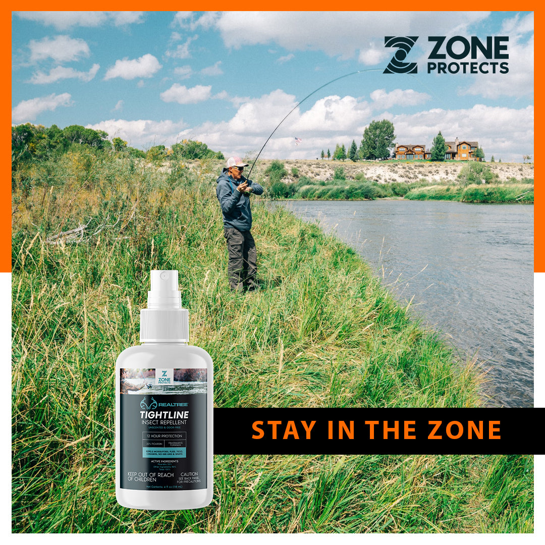 Made In the USA Zone Realtree Tightline Insect Repellent Spray, 4oz