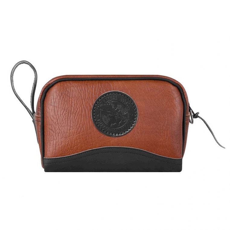 Made In the USA Bison Leather Kit Bag