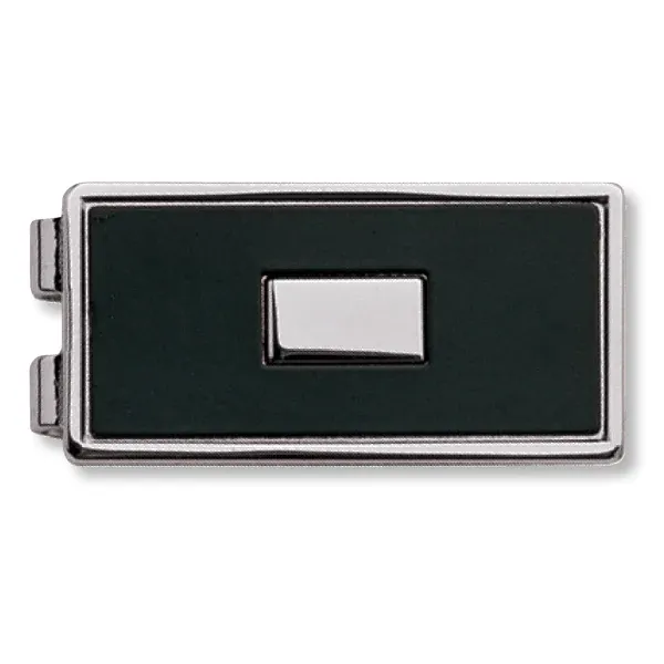 Black W/Insert Money Clip