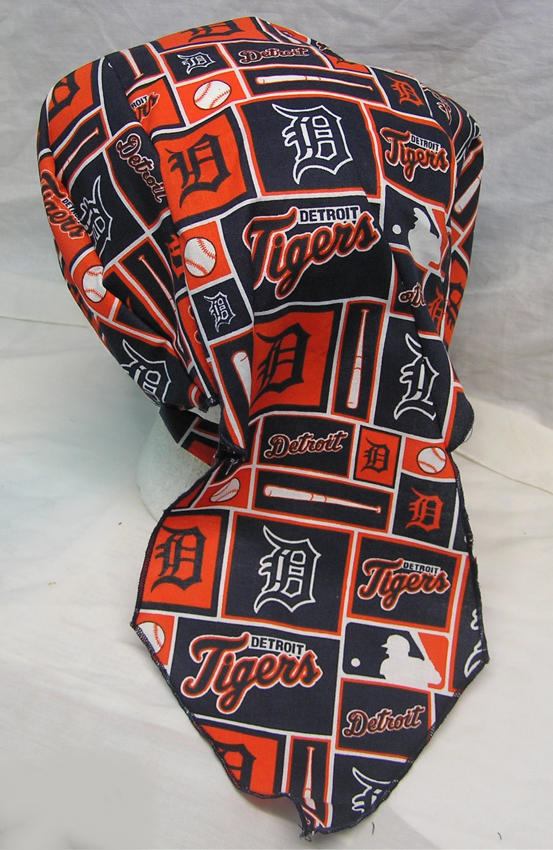 Made In the USA Detroit Tigers Squares Durag