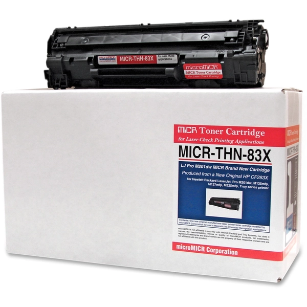 MICR Toner Cartridge CF283X - Black - 2200 Pages