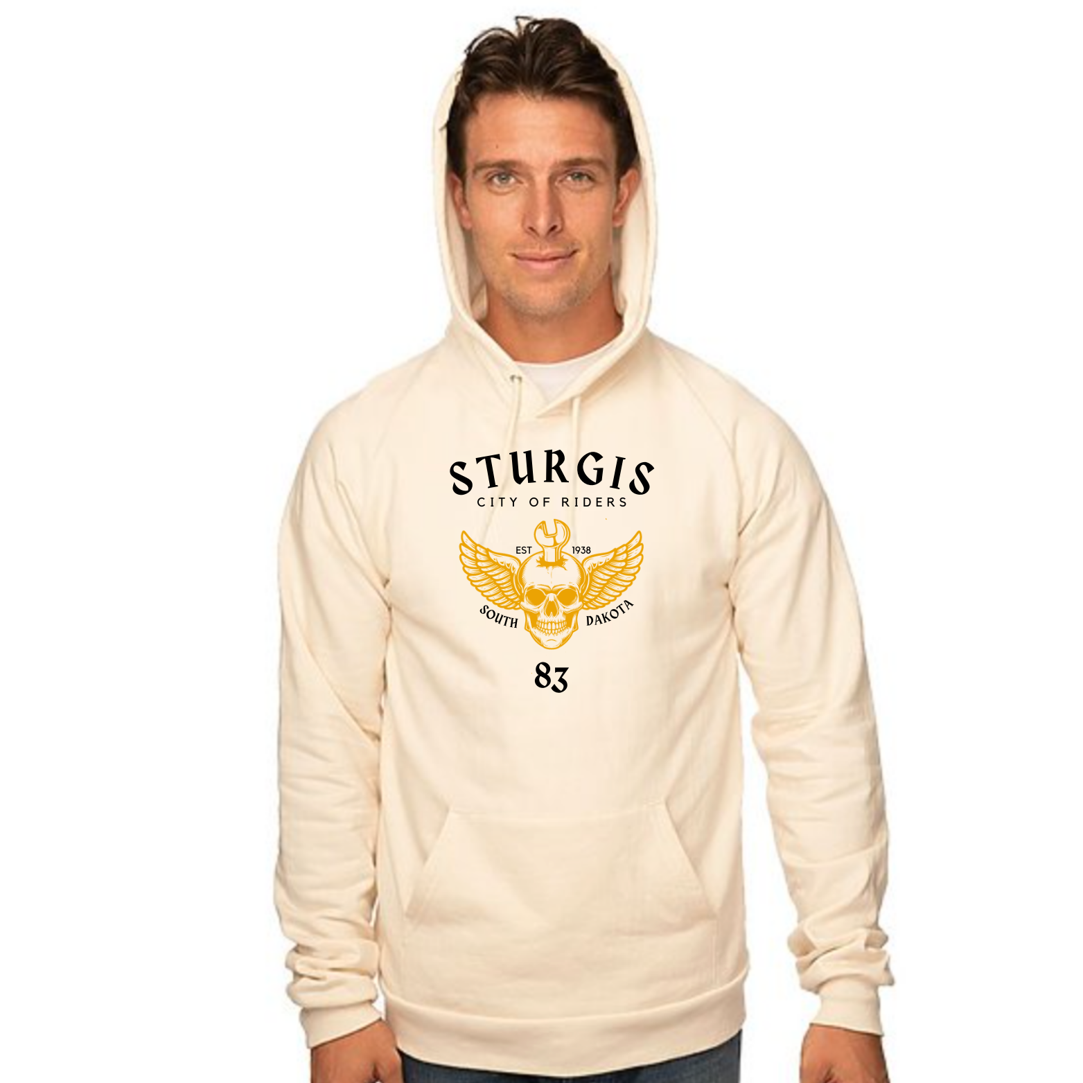 Made In The USA STURGIS RALLY ORGANIC COTTON HOODIE made-in-the-usa-sturgis-rally-organic-cotton-hoodie