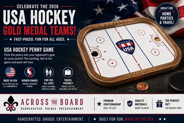 Across the Board Scores Big with the USA Hockey Penny Game