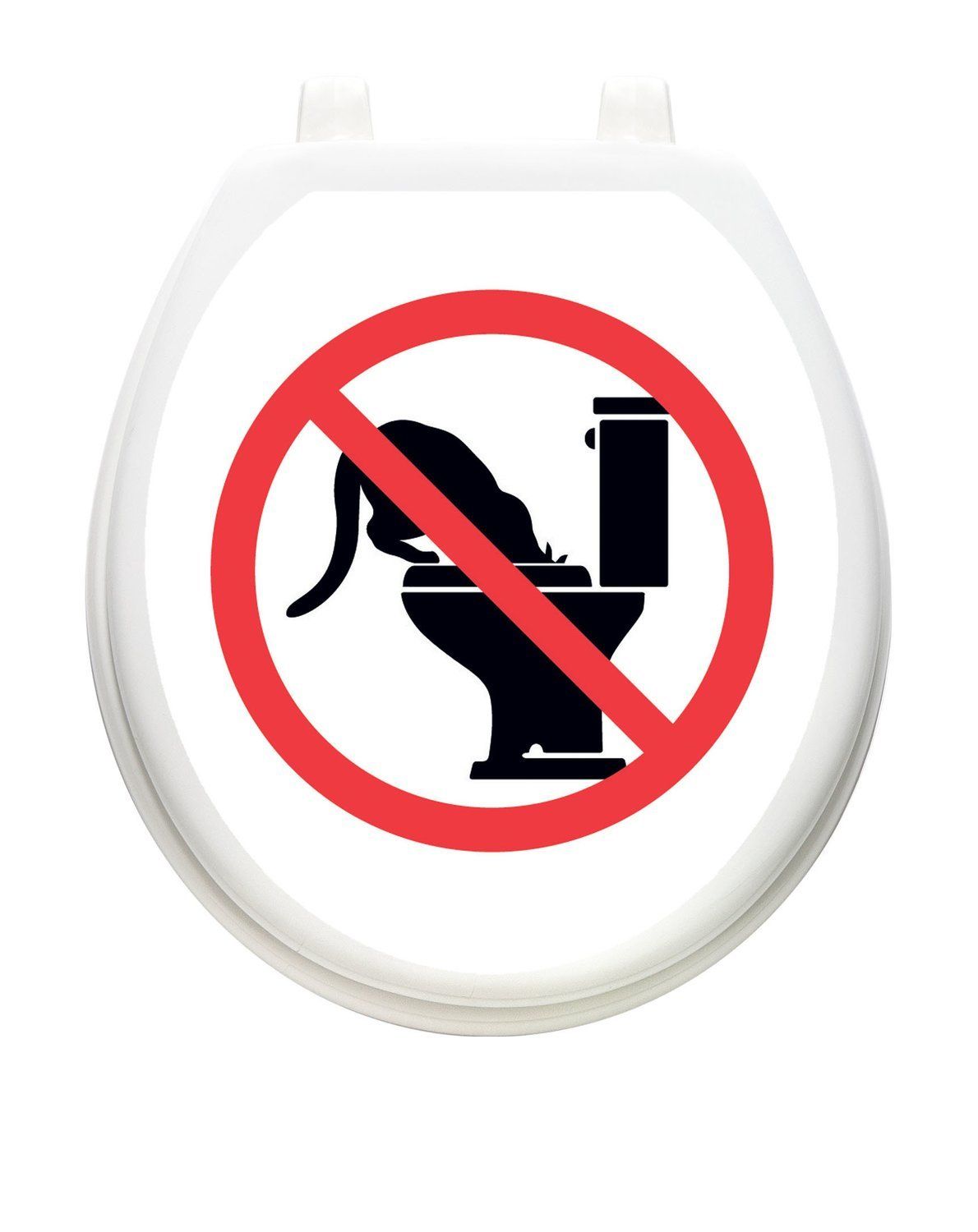 No Kitty Bowl Toilet Tattoos,Toilet Seat Decal / Size