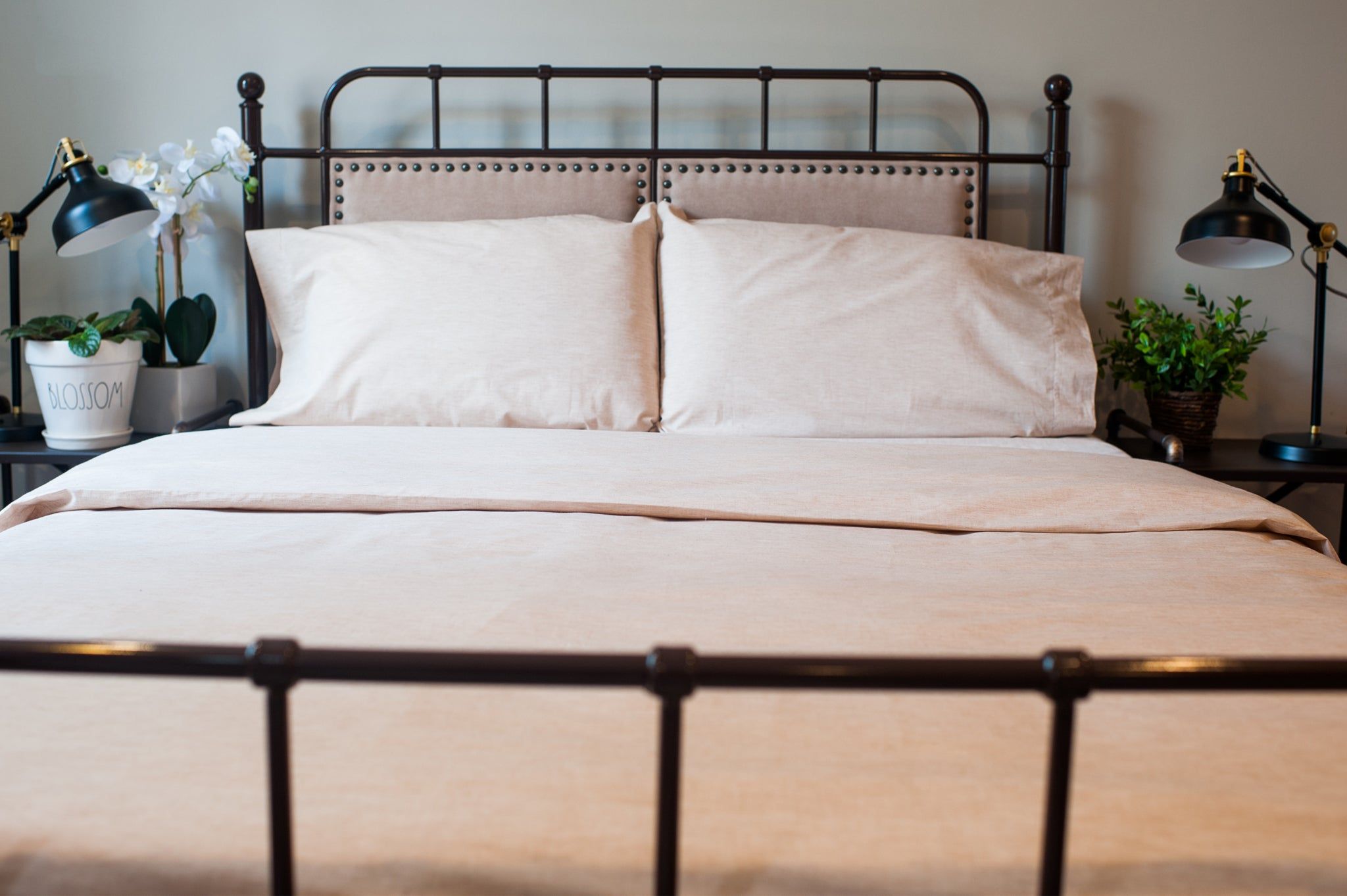 American Made Organic Colored Cotton Sheets Dye Free
